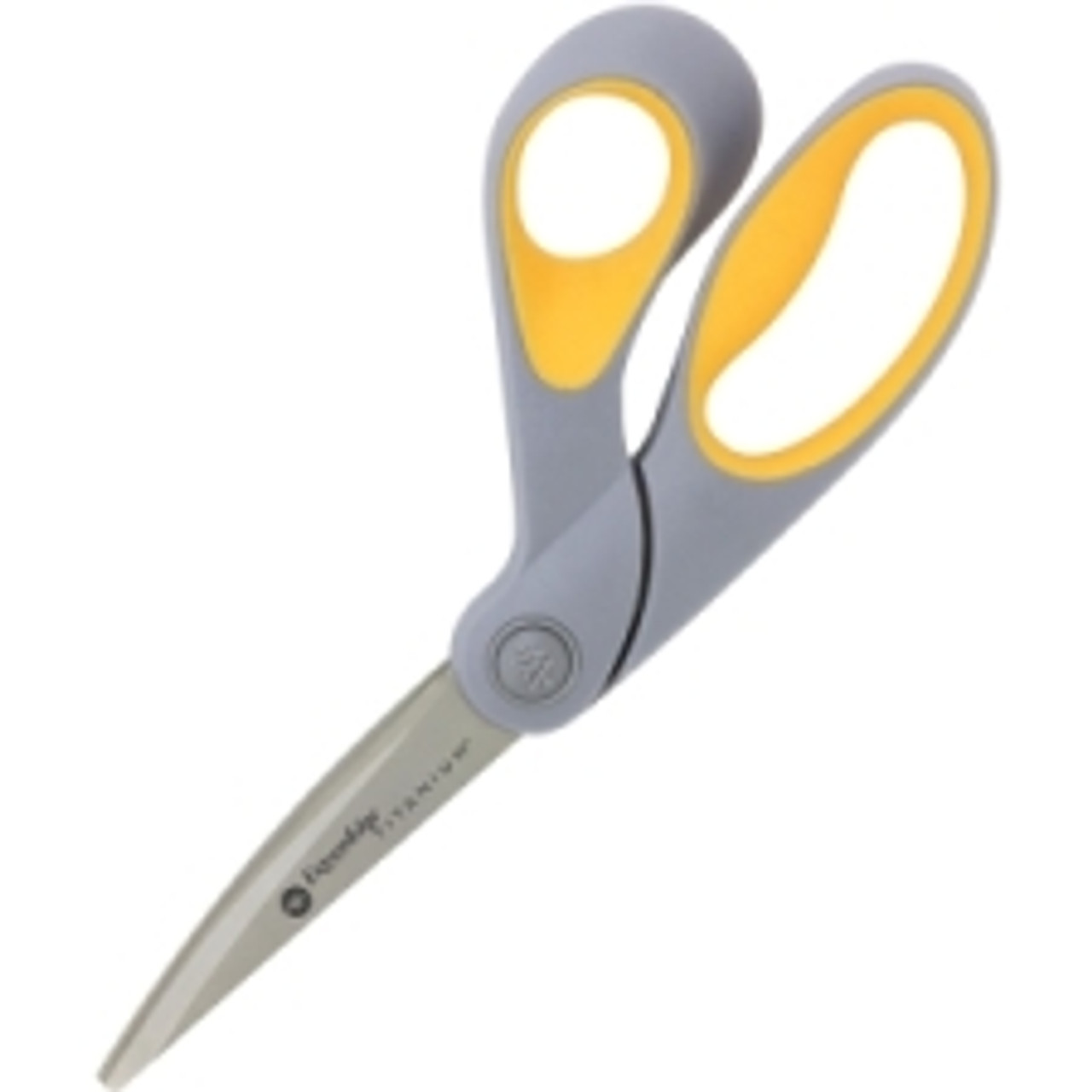 Westcott ExtremeEdge Titanium Scissors, 8 Inch Bent Handle